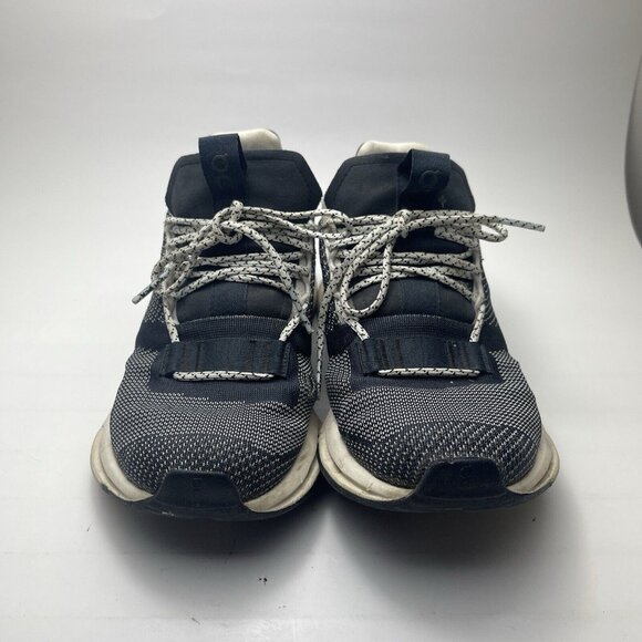 On Cloudnova Black White Running Shoe Sneakers Women - Sz 6 Read* - Picture 4 of 16